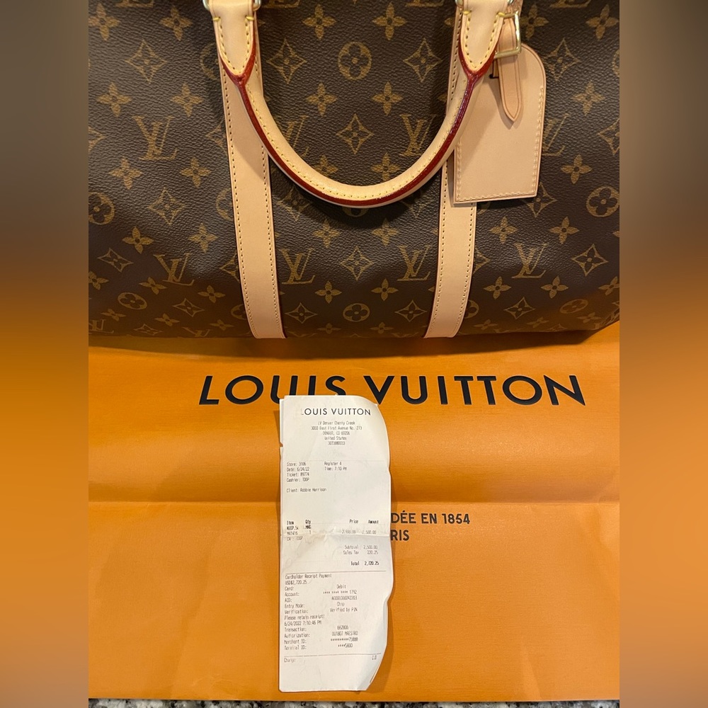 2022 Louis Vuitton Duffel Bag